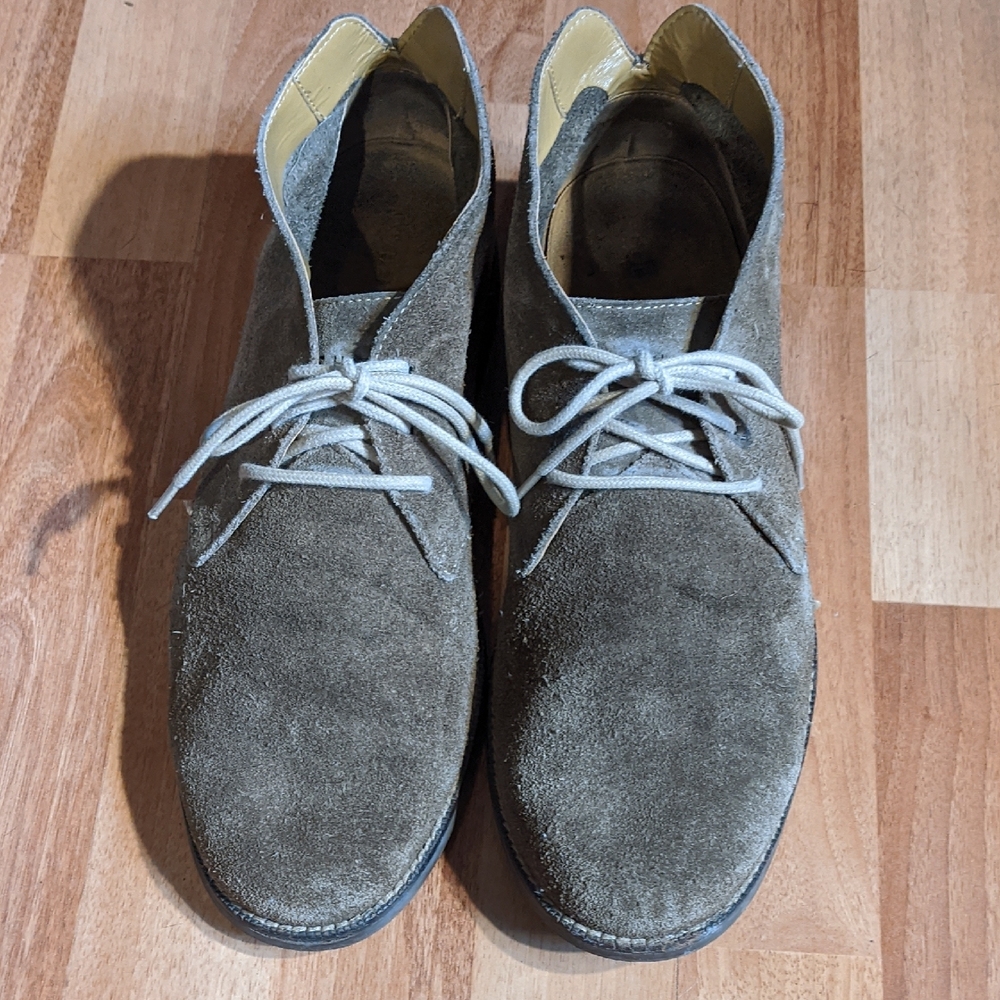 Cole Haan Brown Chukka Boots Suede Leather